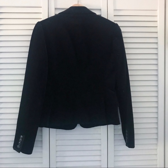 Club Monaco Dark Velvet Blazer - Picture 3 of 8